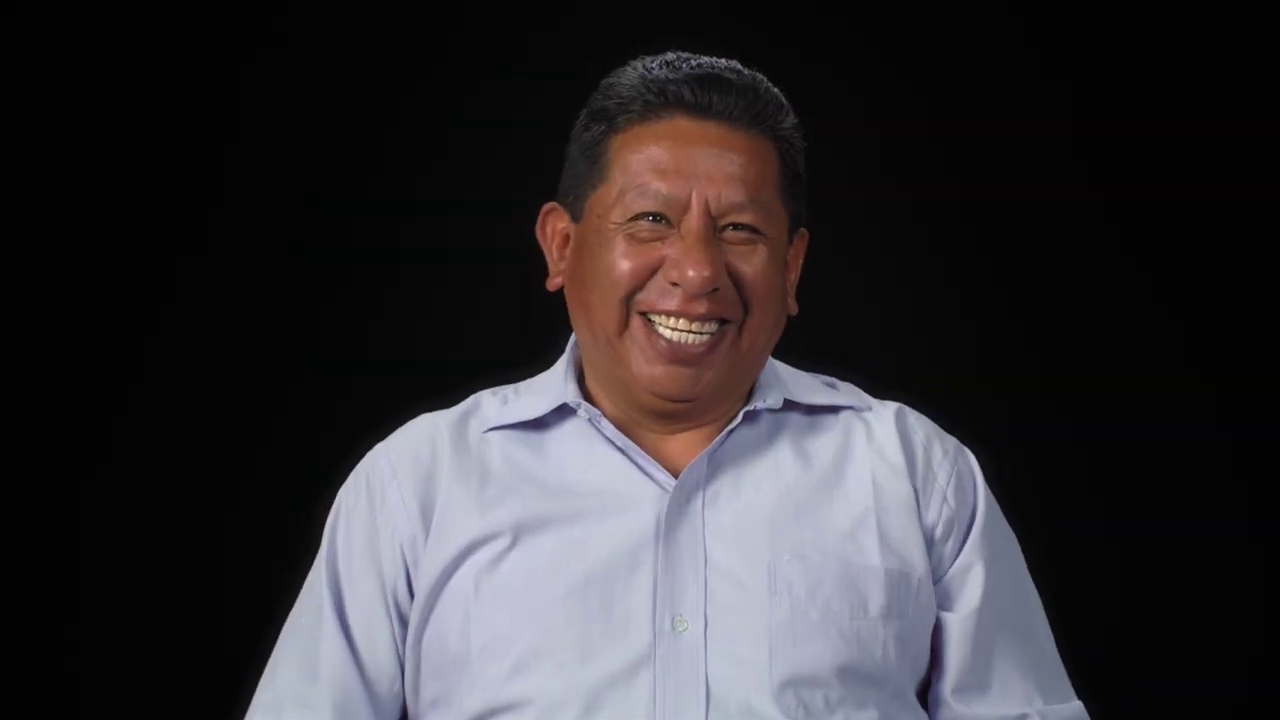 Constantino Aucca Chutas, President of Acción Andina