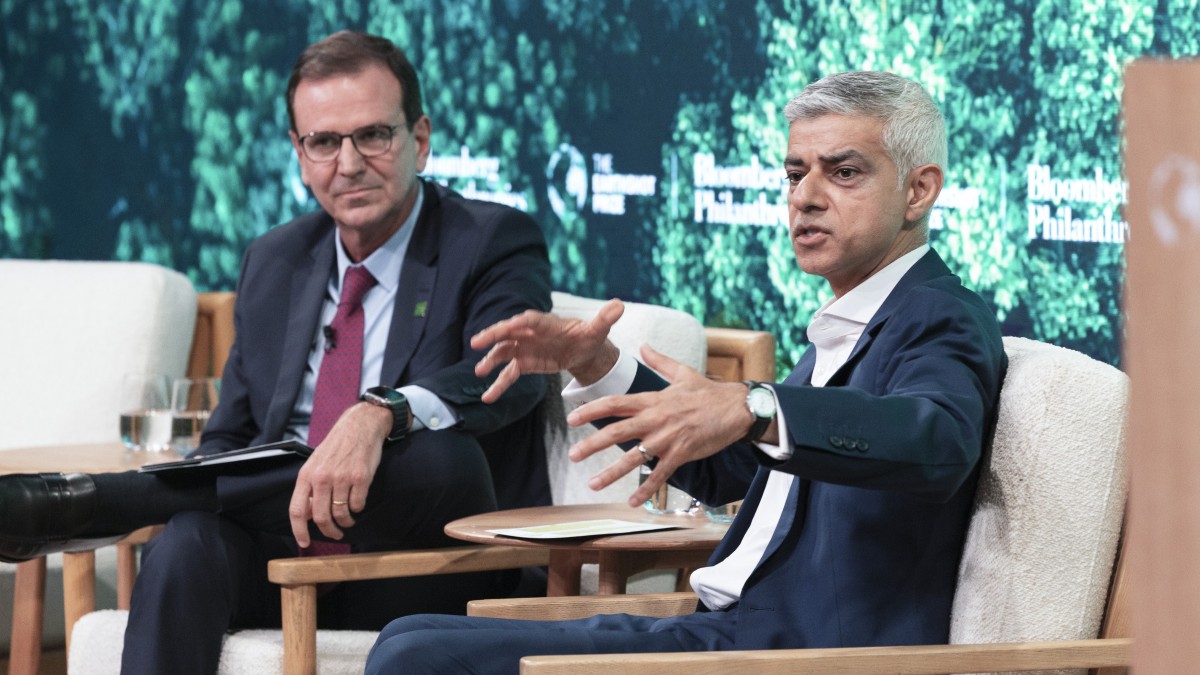 Mayor Eduardo Paes and Mayor Sadiq Khan at Leading with Impact during LCAW 2025
