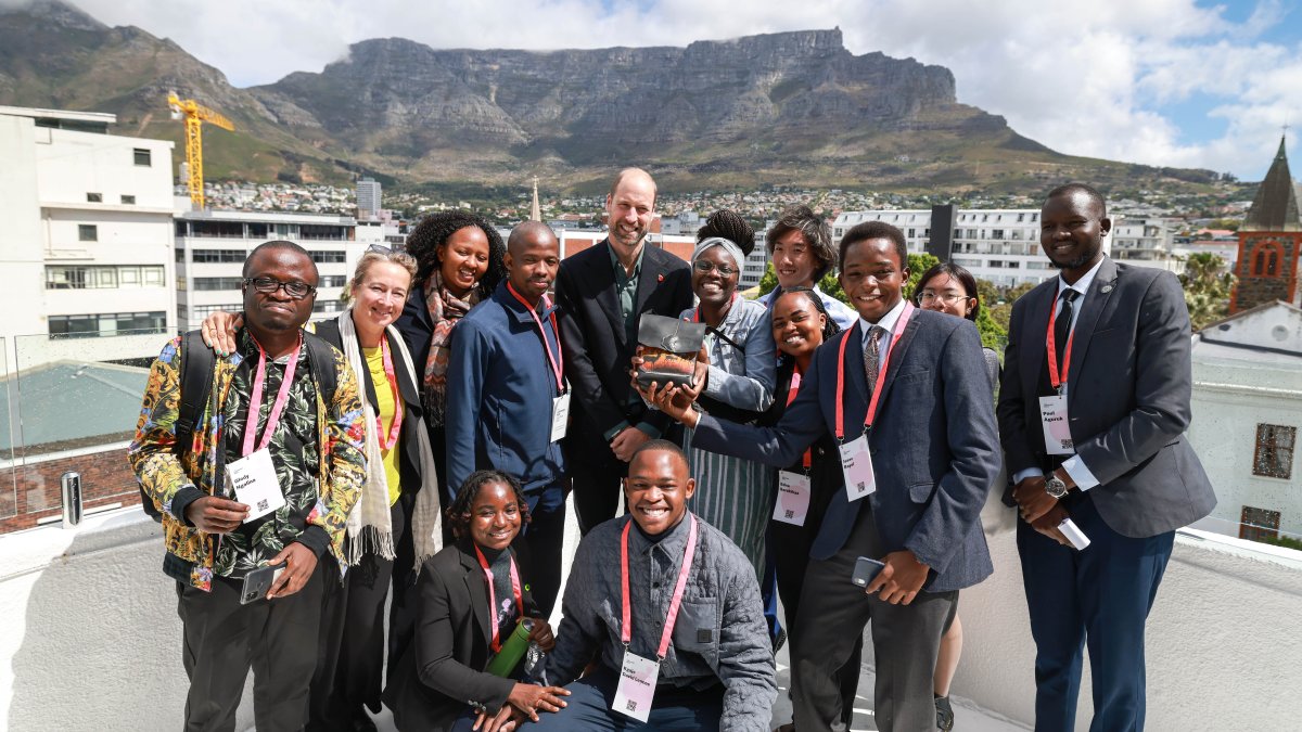 Prince William youth leaders Cape Town