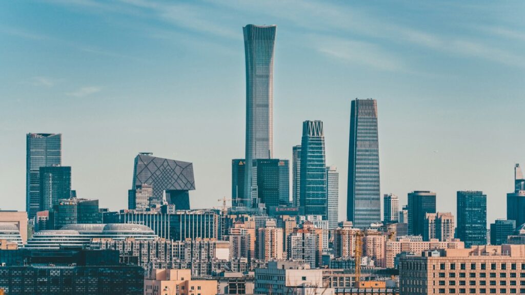 Beijing city skyline. Photo by zhang kaiyv on Unsplash