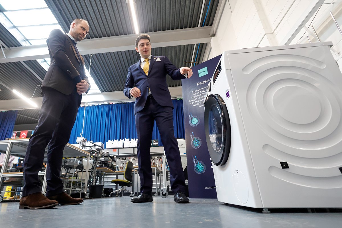 The Prince of Wales visits 2025 Earthshot Prize Finalist Matter in Bristol, UK