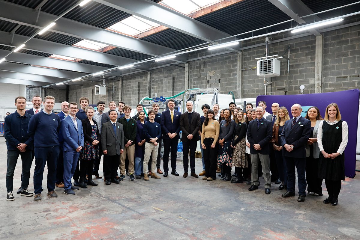 The Prince of Wales visits 2025 Earthshot Prize Finalist Matter in Bristol, UK