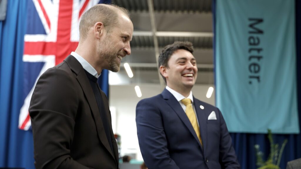 The Prince of Wales visits 2025 Earthshot Prize Finalist Matter in Bristol, UK