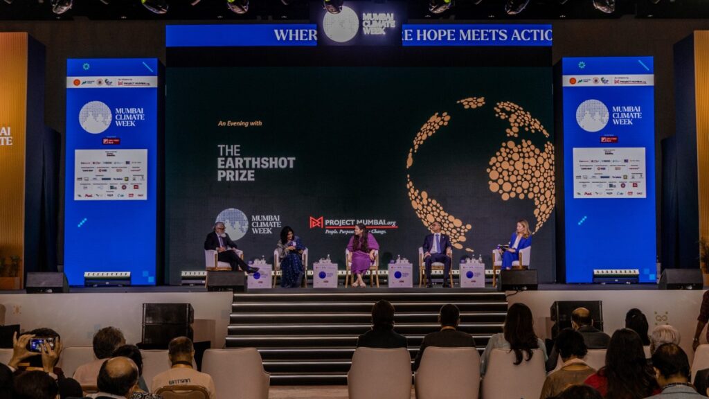 Mumbai climate week stage